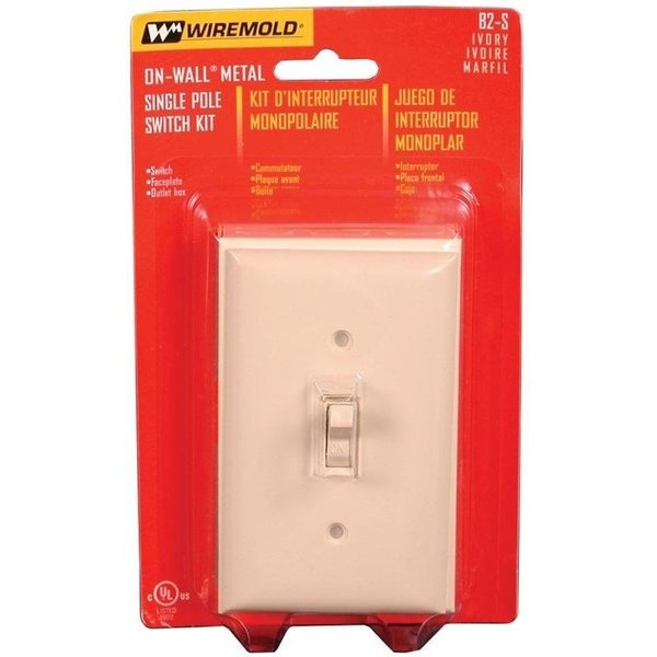 Legrand Wiremold Switch Kit, Ivory B2S